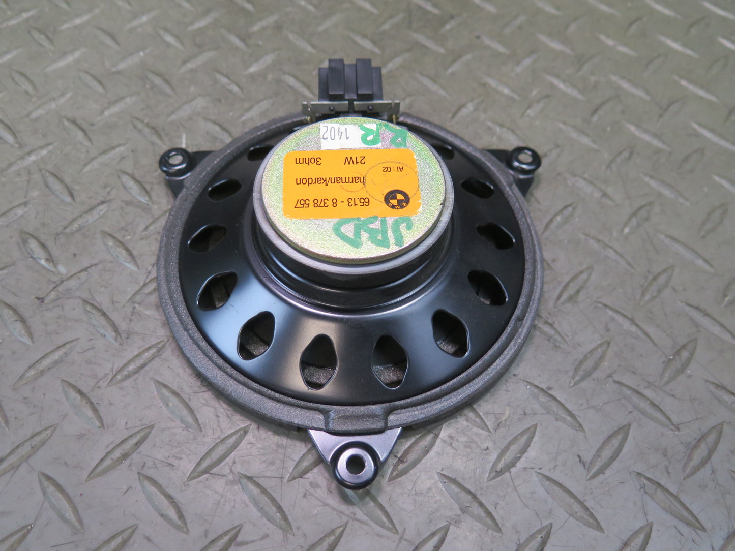 01-06 BMW E46 330CI Convertible Rear Right Harman Kardon Speaker 8378557 OEM
