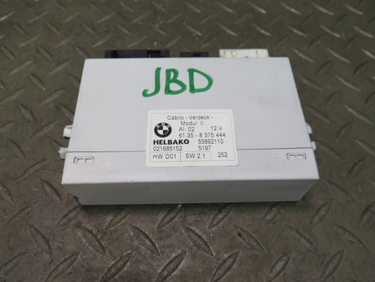 01-06 BMW E46 330ci Convertible Folding TOP Roof Control Unit Module 8375444 OEM