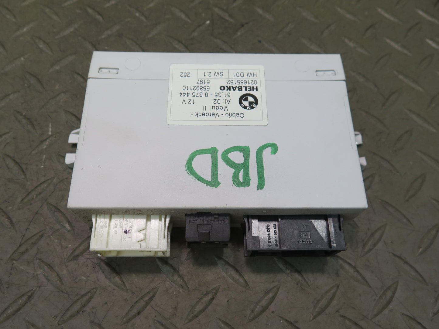 01-06 BMW E46 330ci Convertible Folding TOP Roof Control Unit Module 8375444 OEM