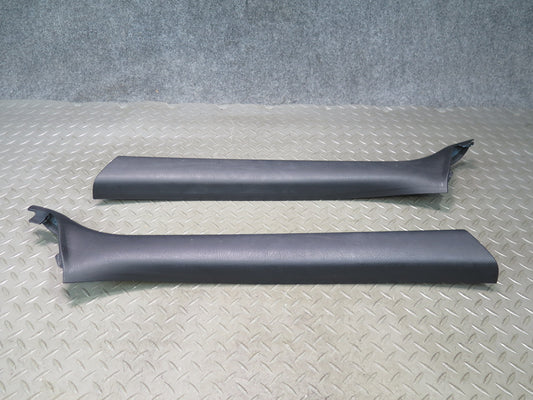 01-06 BMW E46 330ci Convertible Set of 2 Front A Pillar Trim Cover Panel OEM