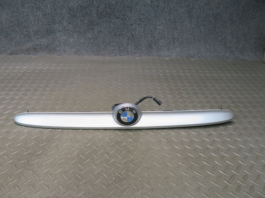 01-06 BMW E46 330Ci Convertible Rear Trunk Lid Handle Trim Molding OEM