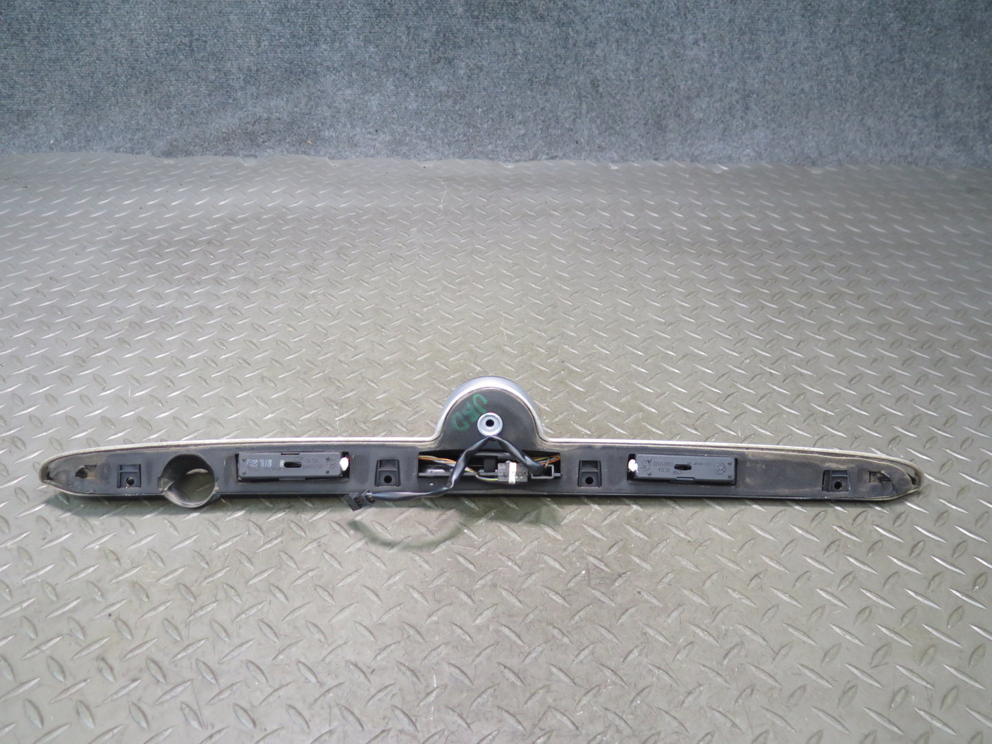 01-06 BMW E46 330Ci Convertible Rear Trunk Lid Handle Trim Molding OEM