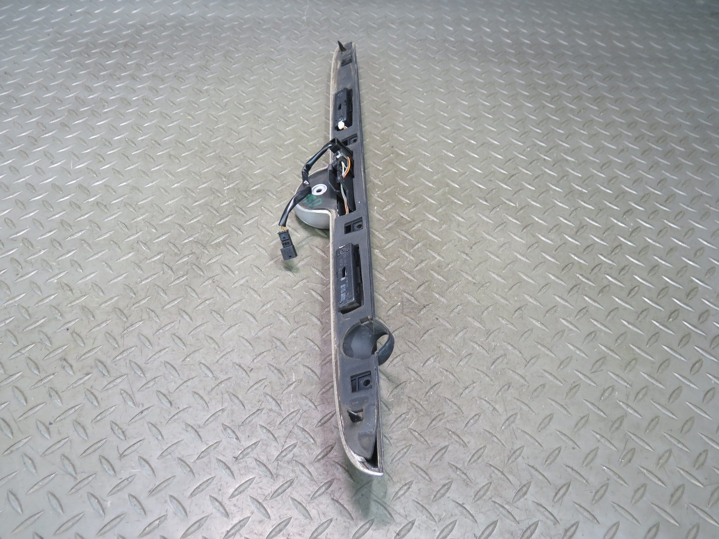 01-06 BMW E46 330Ci Convertible Rear Trunk Lid Handle Trim Molding OEM