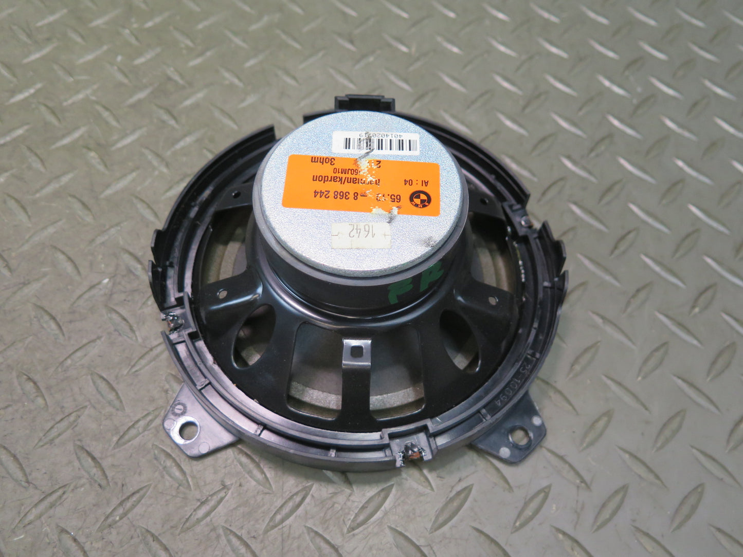 01-06 BMW E46 330CI Convertible Set of 2 Rear Harman Kardon Speaker 8368244 OEM