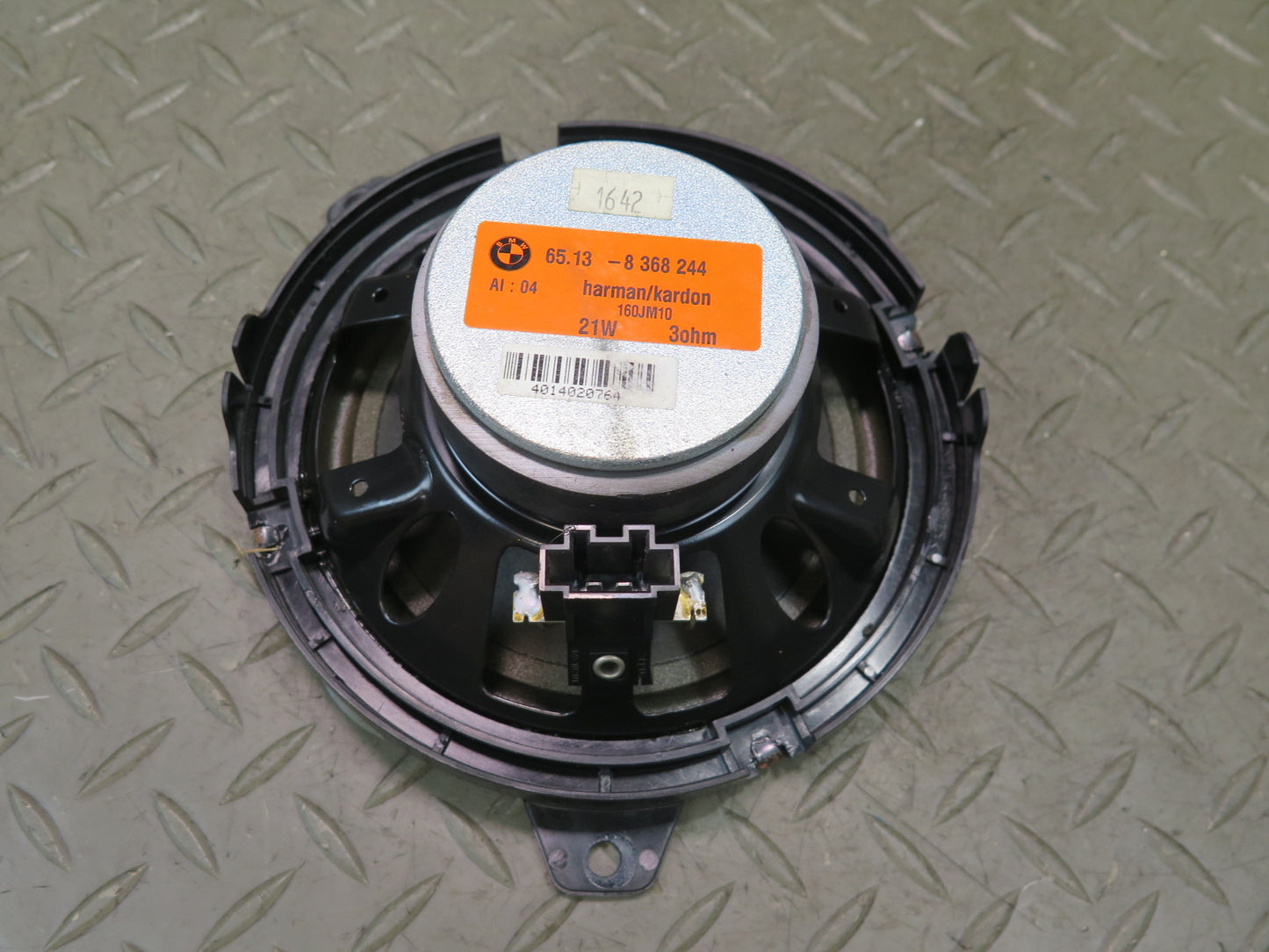 01-06 BMW E46 330CI Convertible Set of 2 Rear Harman Kardon Speaker 8368244 OEM