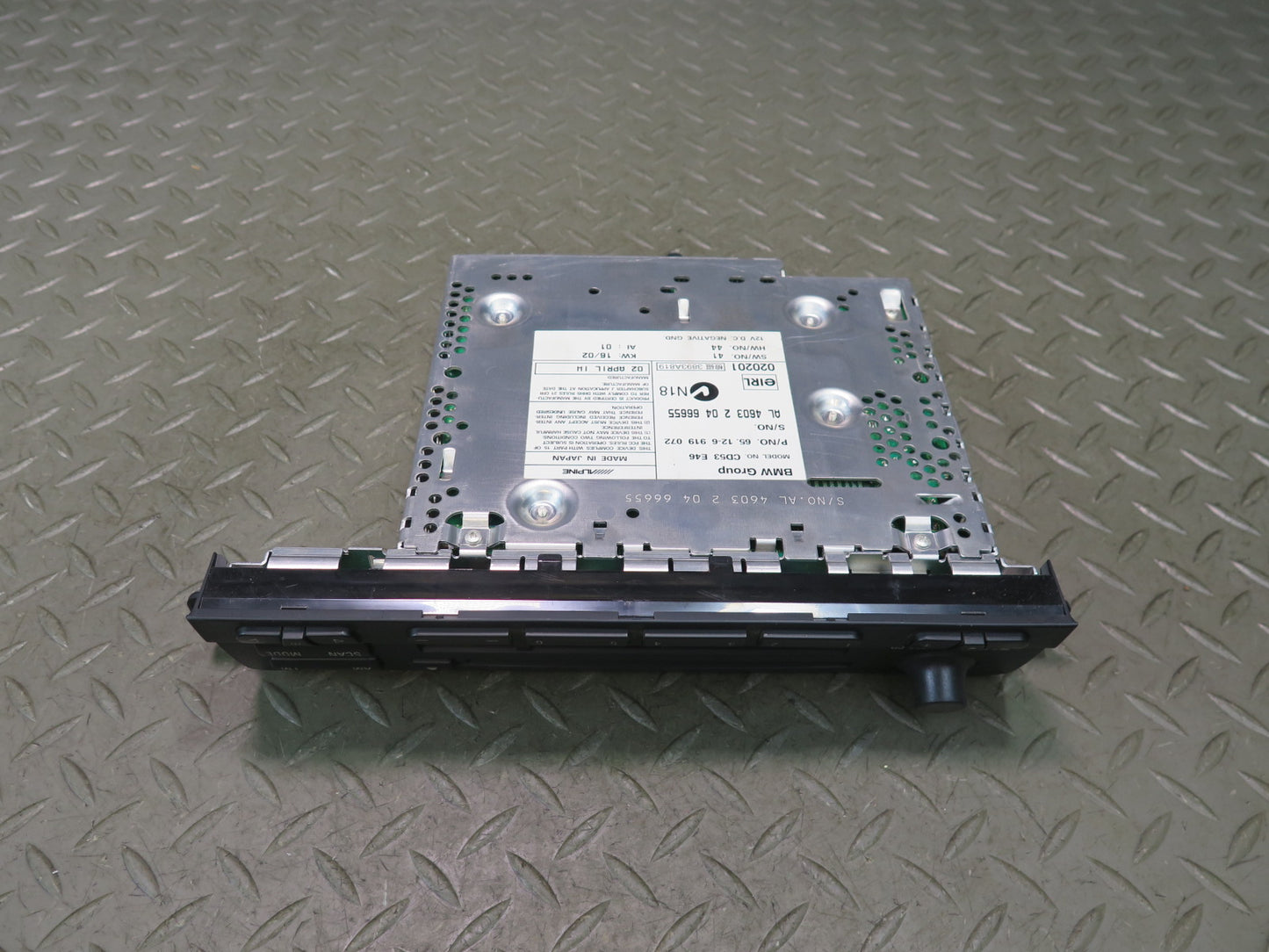 02-03 BMW E46 330ci Radio CD Player Receiver 6919072 OEM