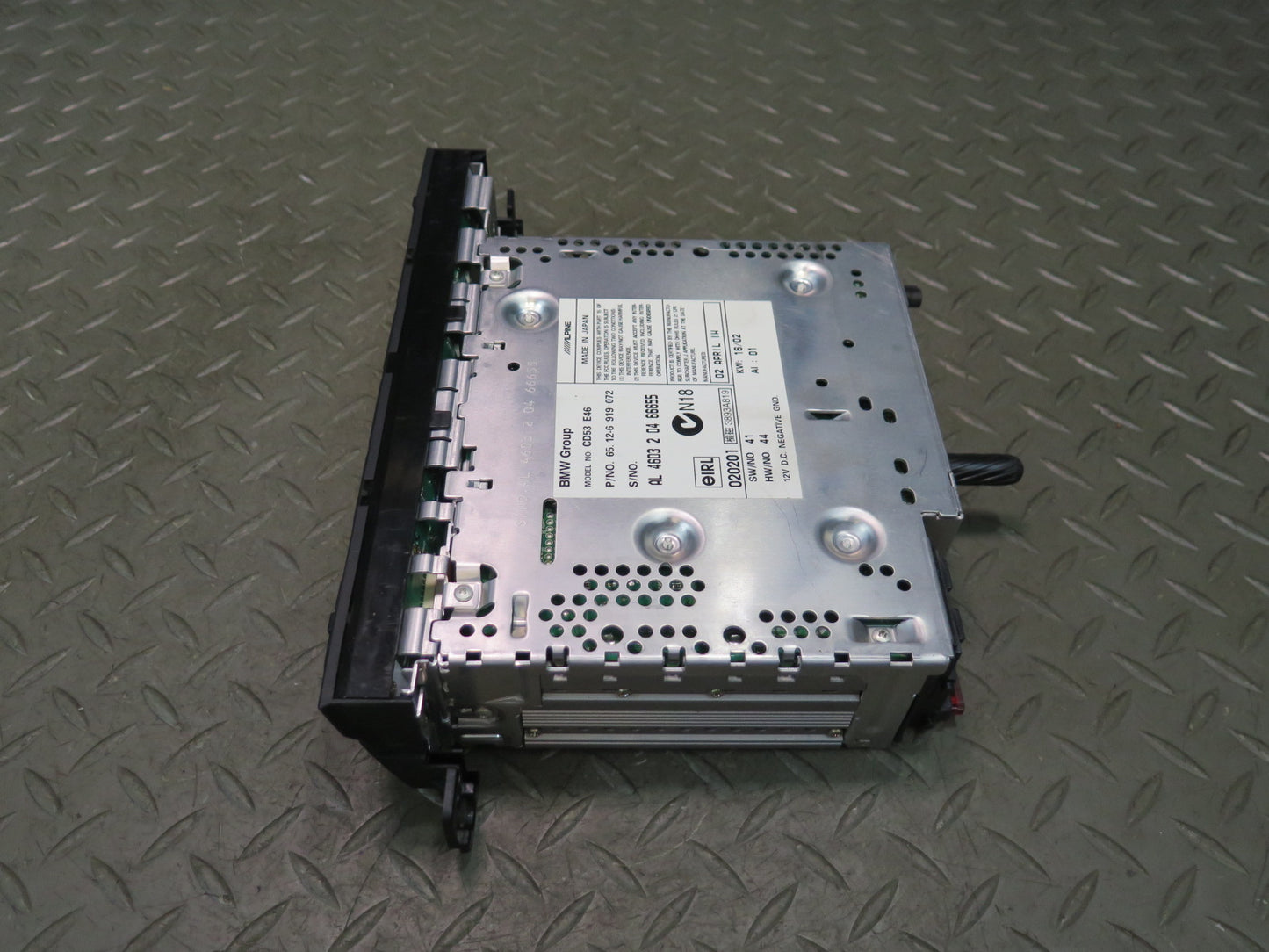 02-03 BMW E46 330ci Radio CD Player Receiver 6919072 OEM