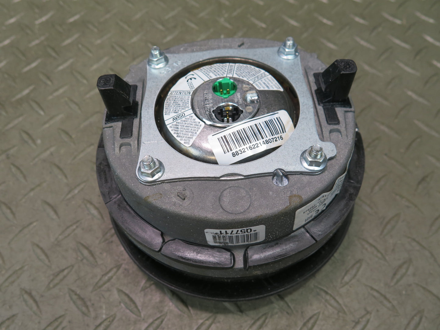 01-06 BMW 330ci E46 CONVERTIBLE STEERING WHEEL SRS AIRBAG OEM