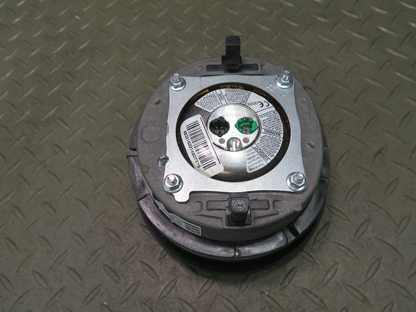 01-06 BMW 330ci E46 CONVERTIBLE STEERING WHEEL SRS AIRBAG OEM
