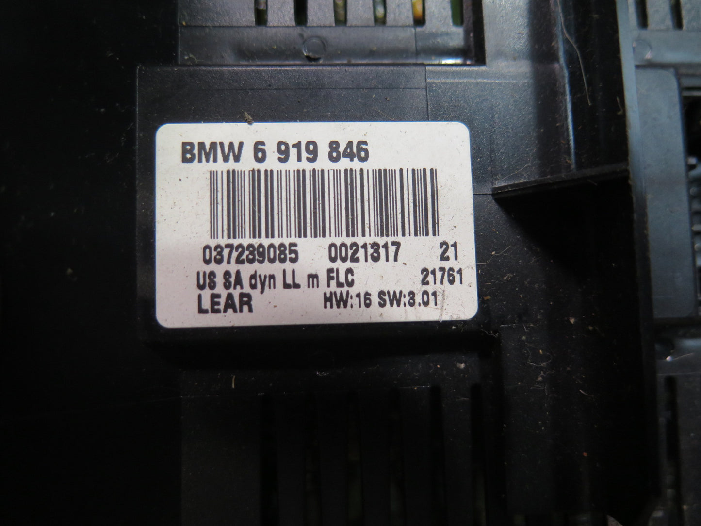 01-06 BMW E46 330ci Headlight Fog Light Dimmer Switch 6919846 OEM