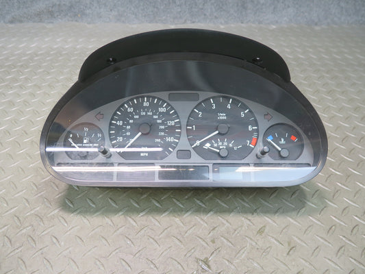01-03 BMW E46 330Ci A/T Instrument Cluster Gauge Speedometer 4117715 OEM