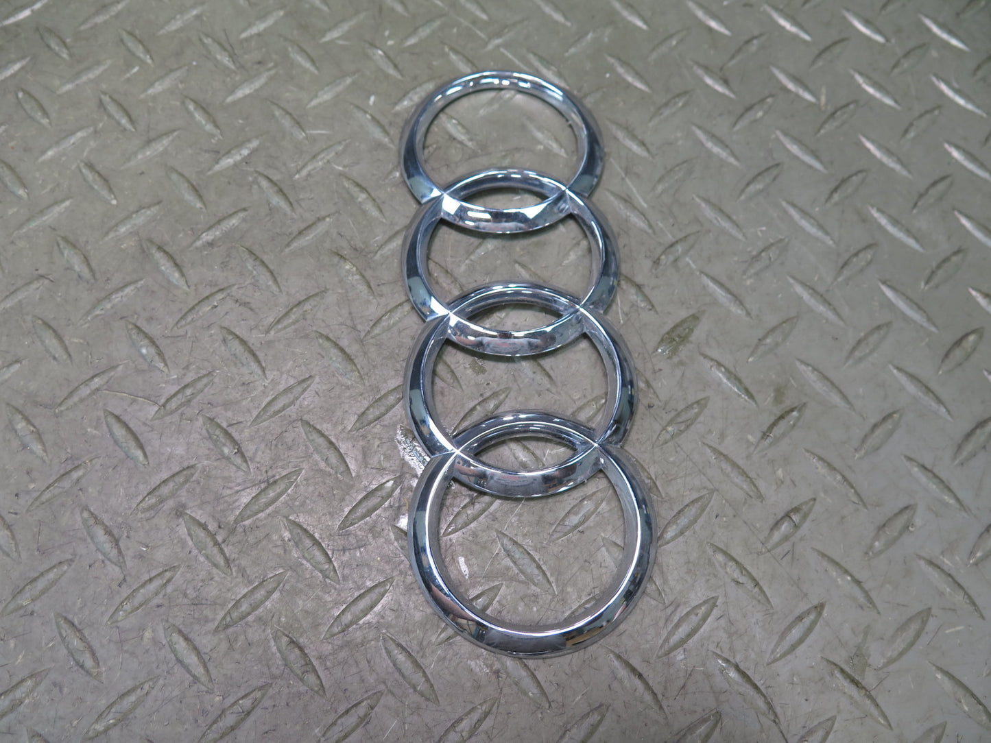 11-16 Audi RS5 8F7 Rear Trunk Lid Emblem Badge Logo Set OEM
