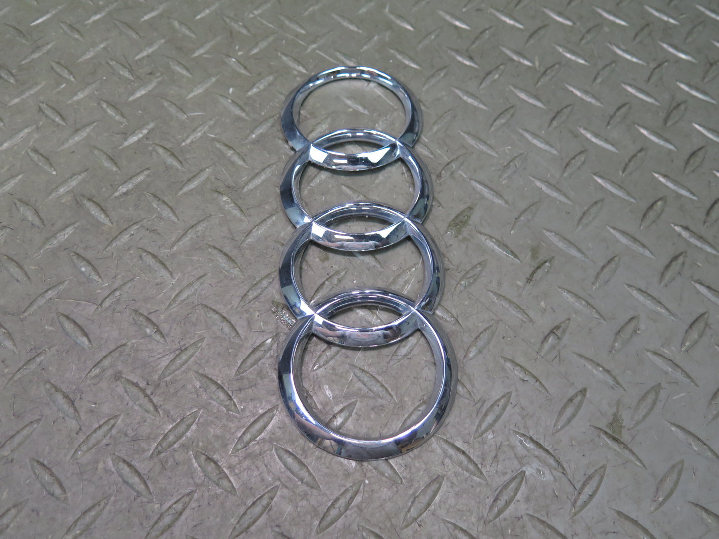 11-16 Audi RS5 8F7 Rear Trunk Lid Emblem Badge Logo Set OEM