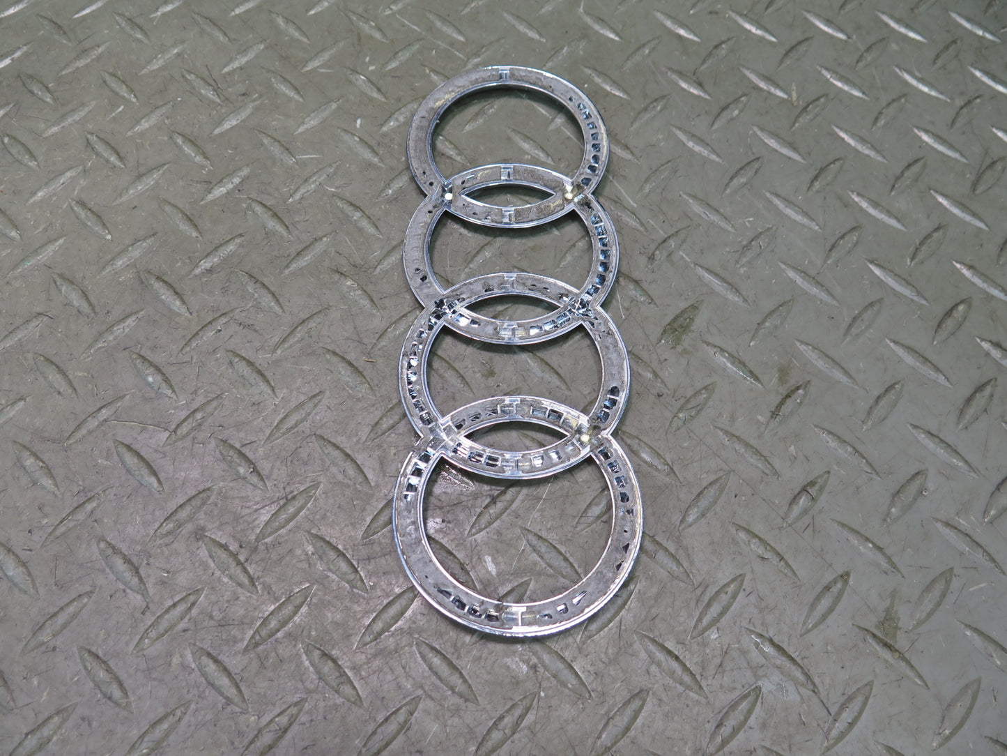 11-16 Audi RS5 8F7 Rear Trunk Lid Emblem Badge Logo Set OEM