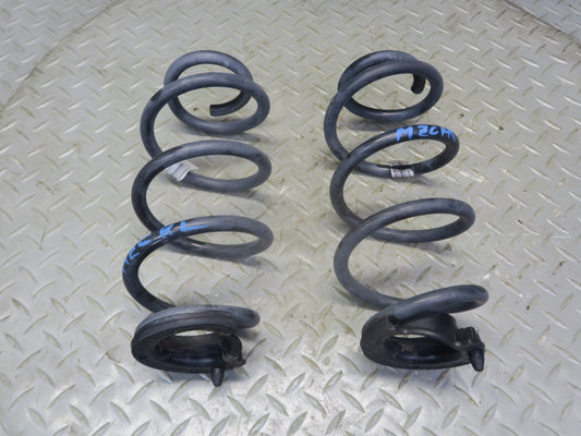 14-21 Mini Cooper S F57 Convertible Set of 2 Rear Left & Right Coil Spring OEM