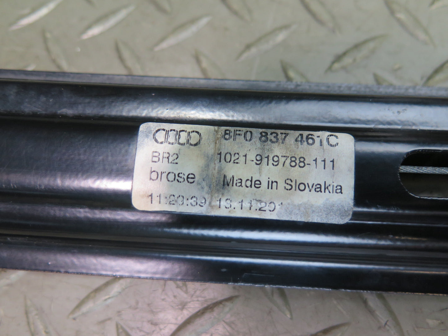 10-16 Audi A5 S5 RS5 Convertible Left Driver Door Window Regulator w Motor OEM