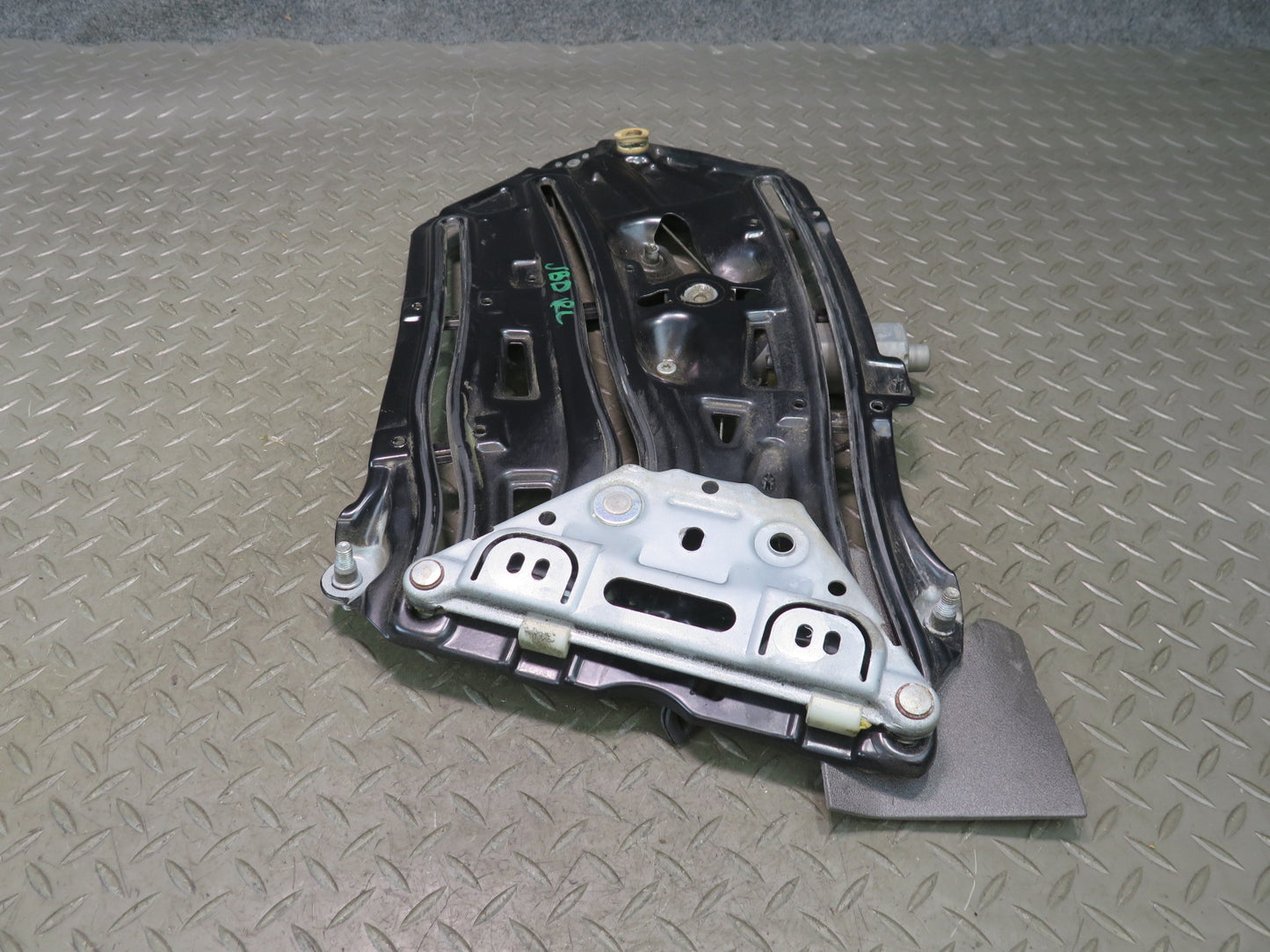 01-06 BMW E46 330ci Convertible Rear Left Quarter Window Regulator w Motor OEM
