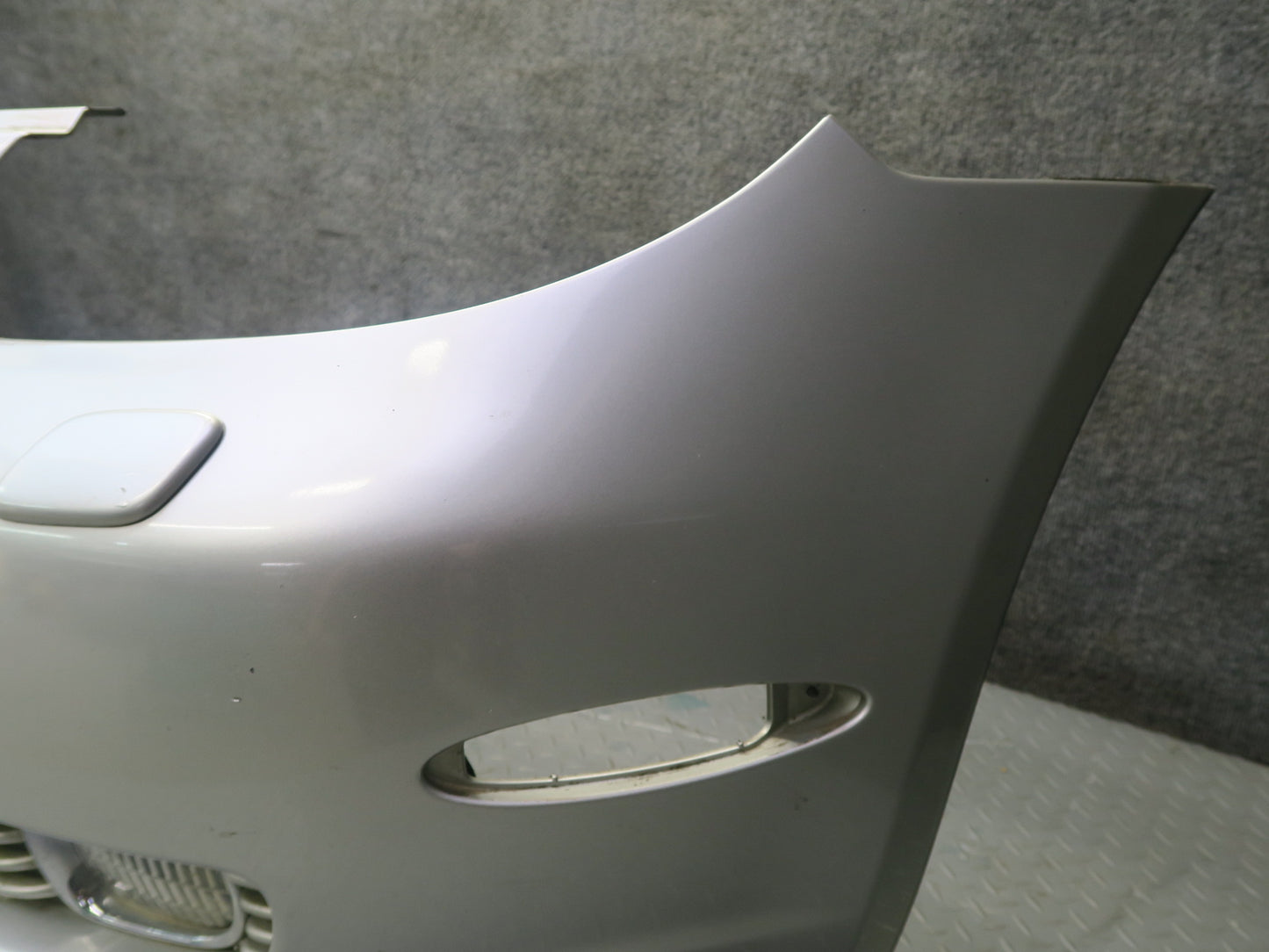 02-05 Lexus Z40 SC430 Front Bumper Cover Panel Silver w Fog Lights & Washer OEM