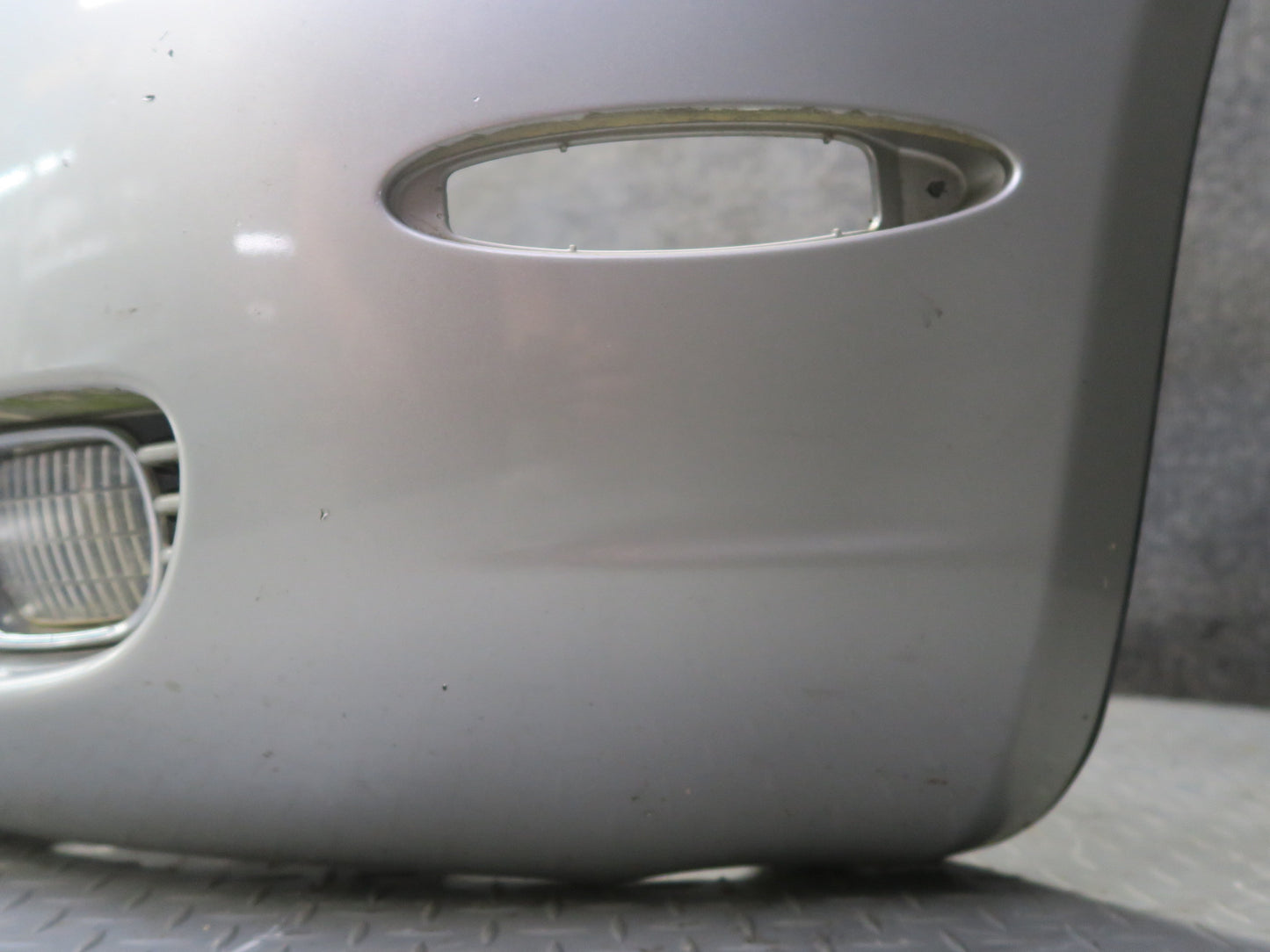 02-05 Lexus Z40 SC430 Front Bumper Cover Panel Silver w Fog Lights & Washer OEM