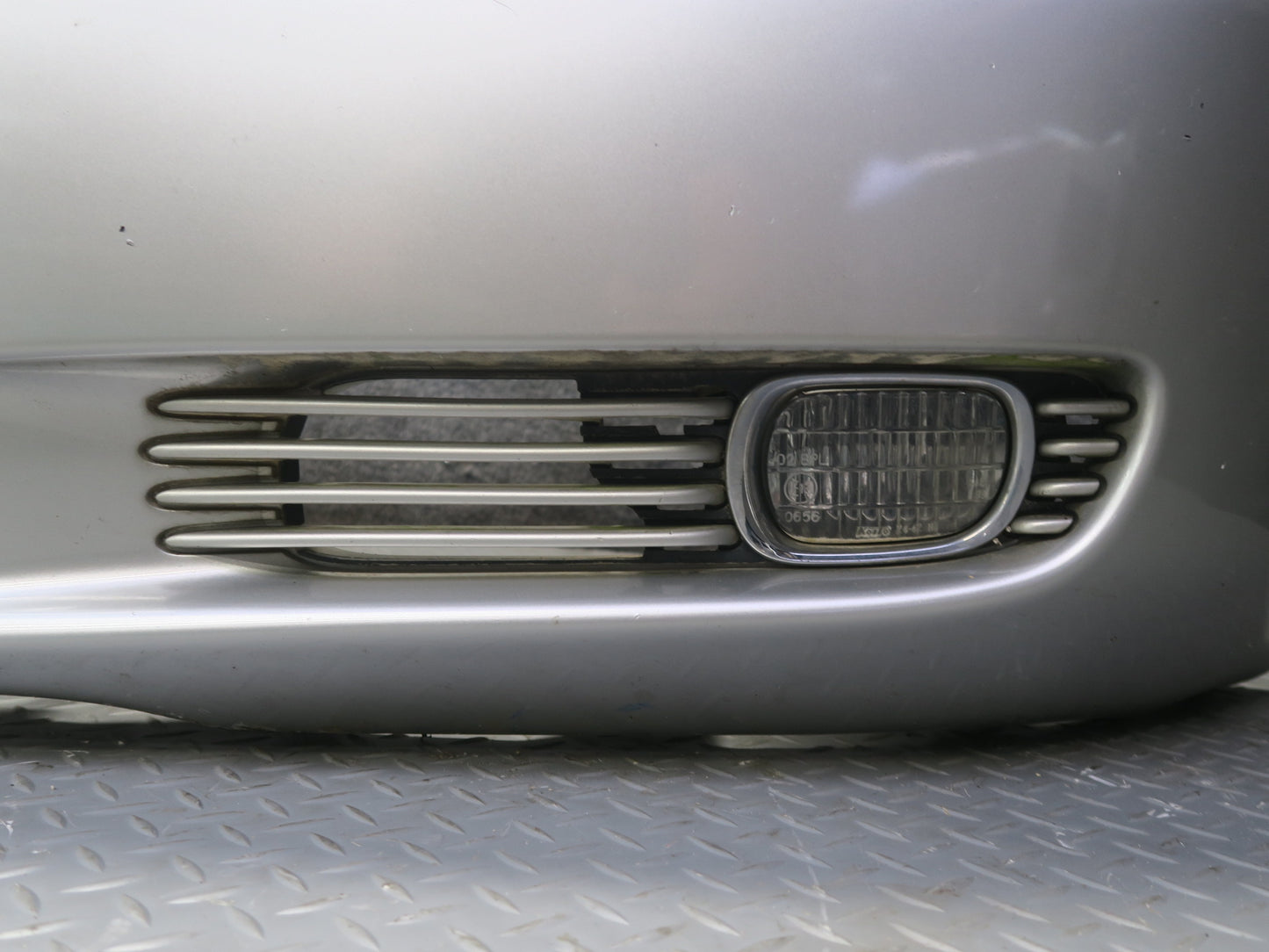 02-05 Lexus Z40 SC430 Front Bumper Cover Panel Silver w Fog Lights & Washer OEM