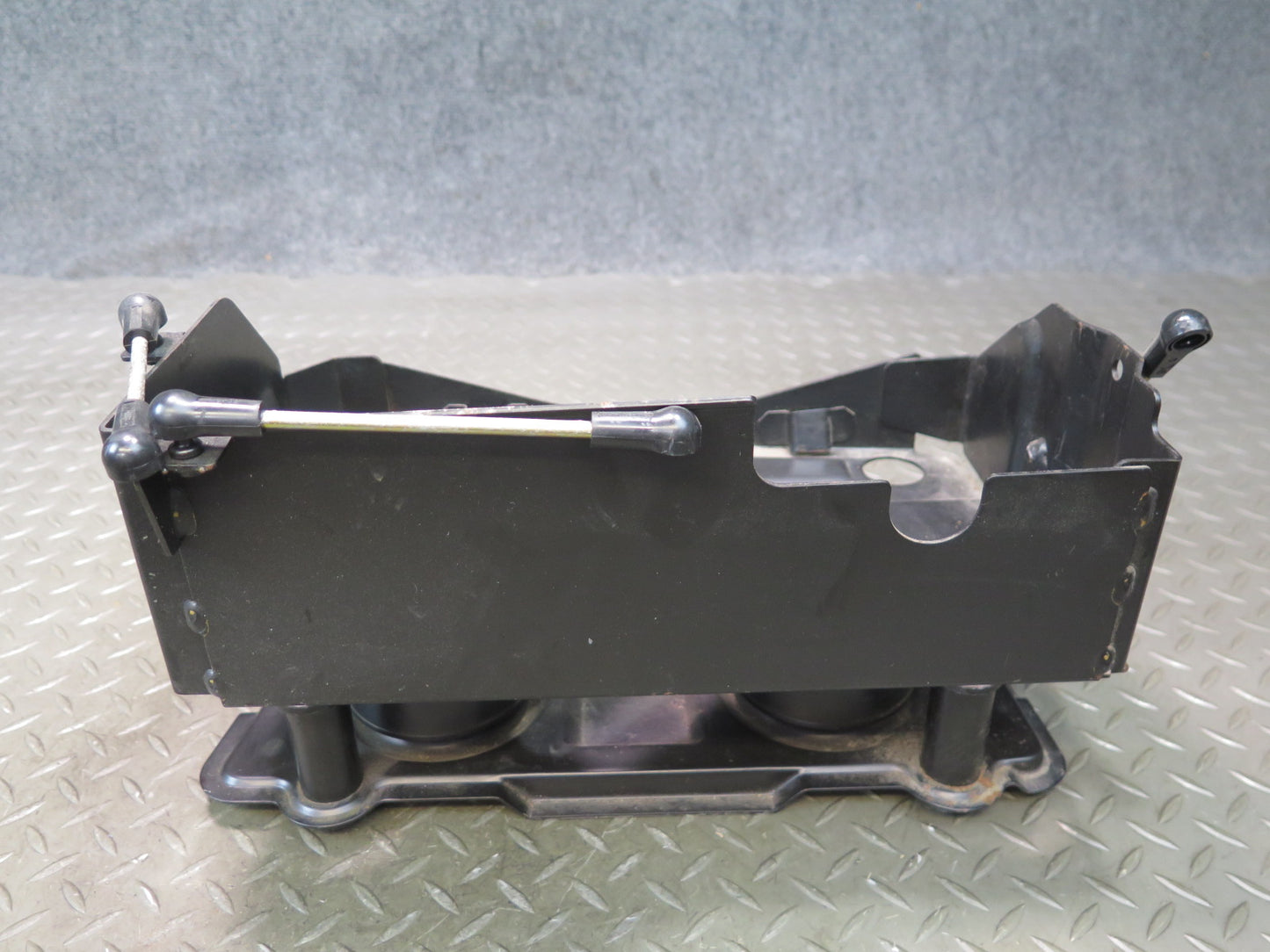 01-06 BMW E46 330ci Convertible Battery Tray Vibration Absorber Bracket Assy OEM