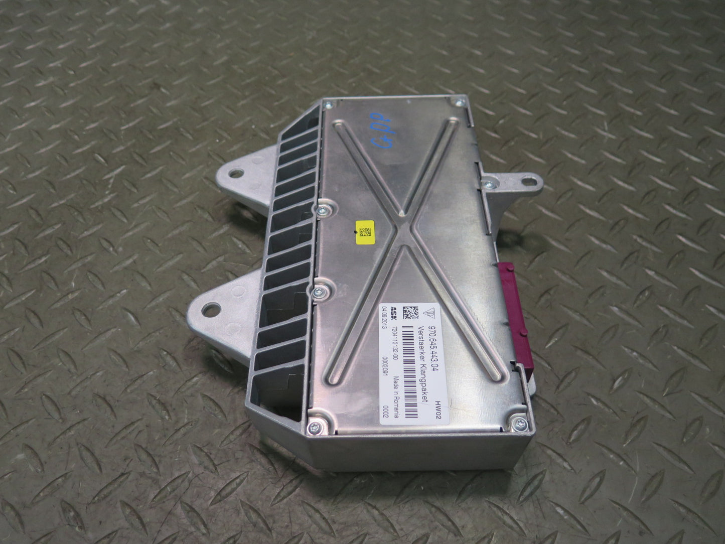 2010-2016 Porsche Panamera 970 Audio System Amplifier AMP 97064544303