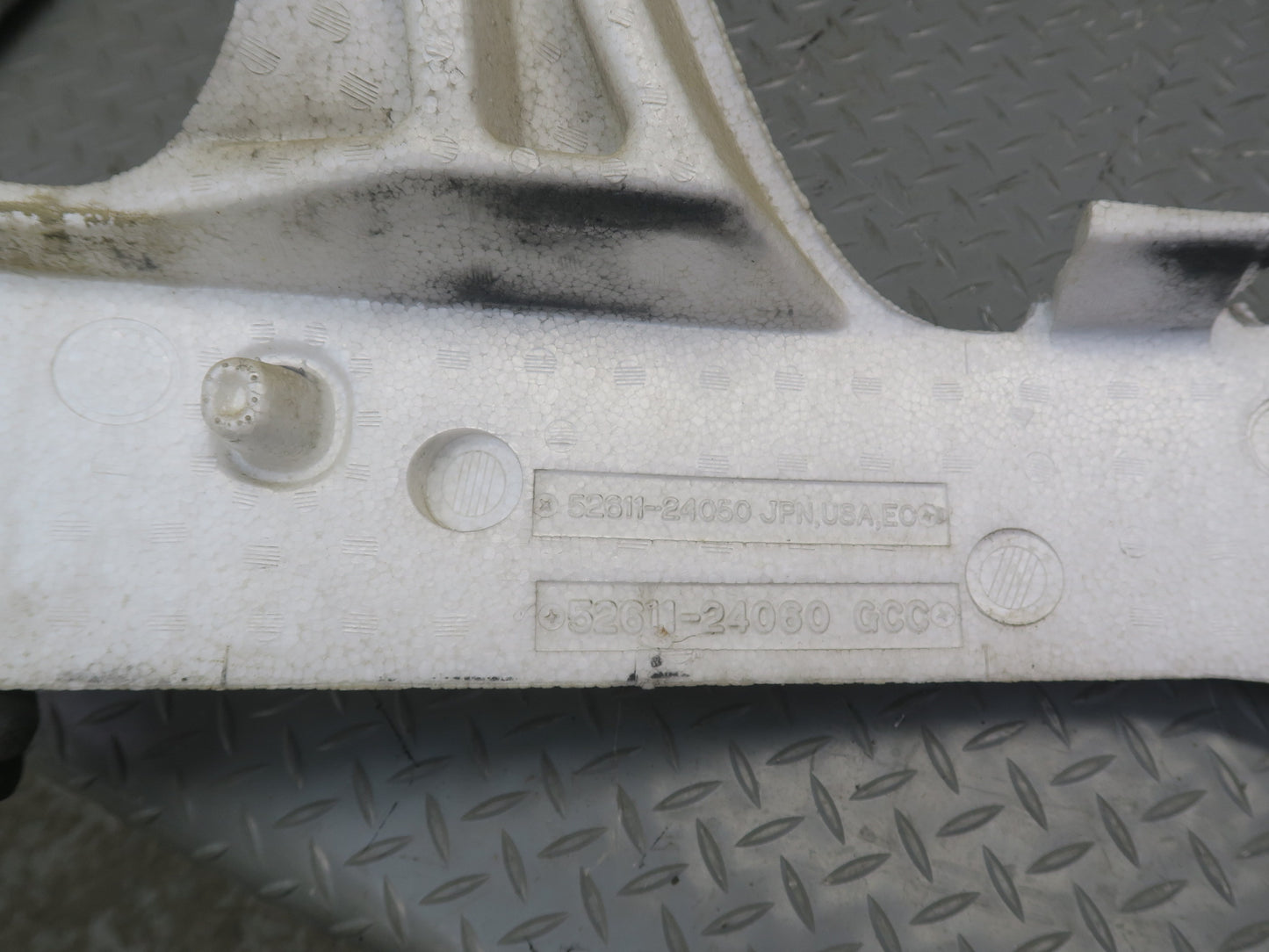 02-05 Lexus Z40 SC430 Front Bumper Reinforcement Impact Bar w Foam Absorber OEM