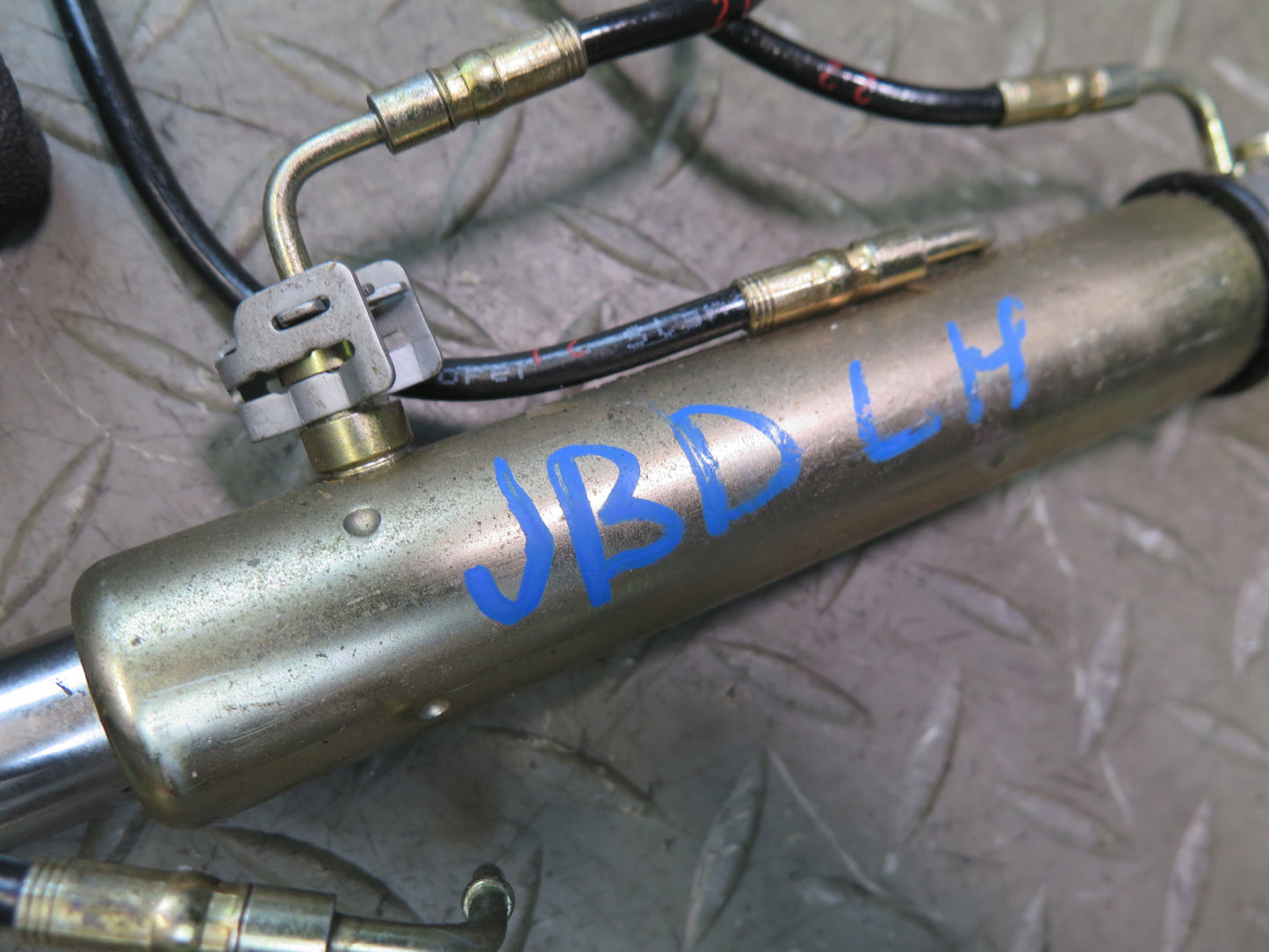 01-06 BMW E46 330Ci Convert Set of 4 TOP Hydraulic Cylinder w Hose Line Set OEM