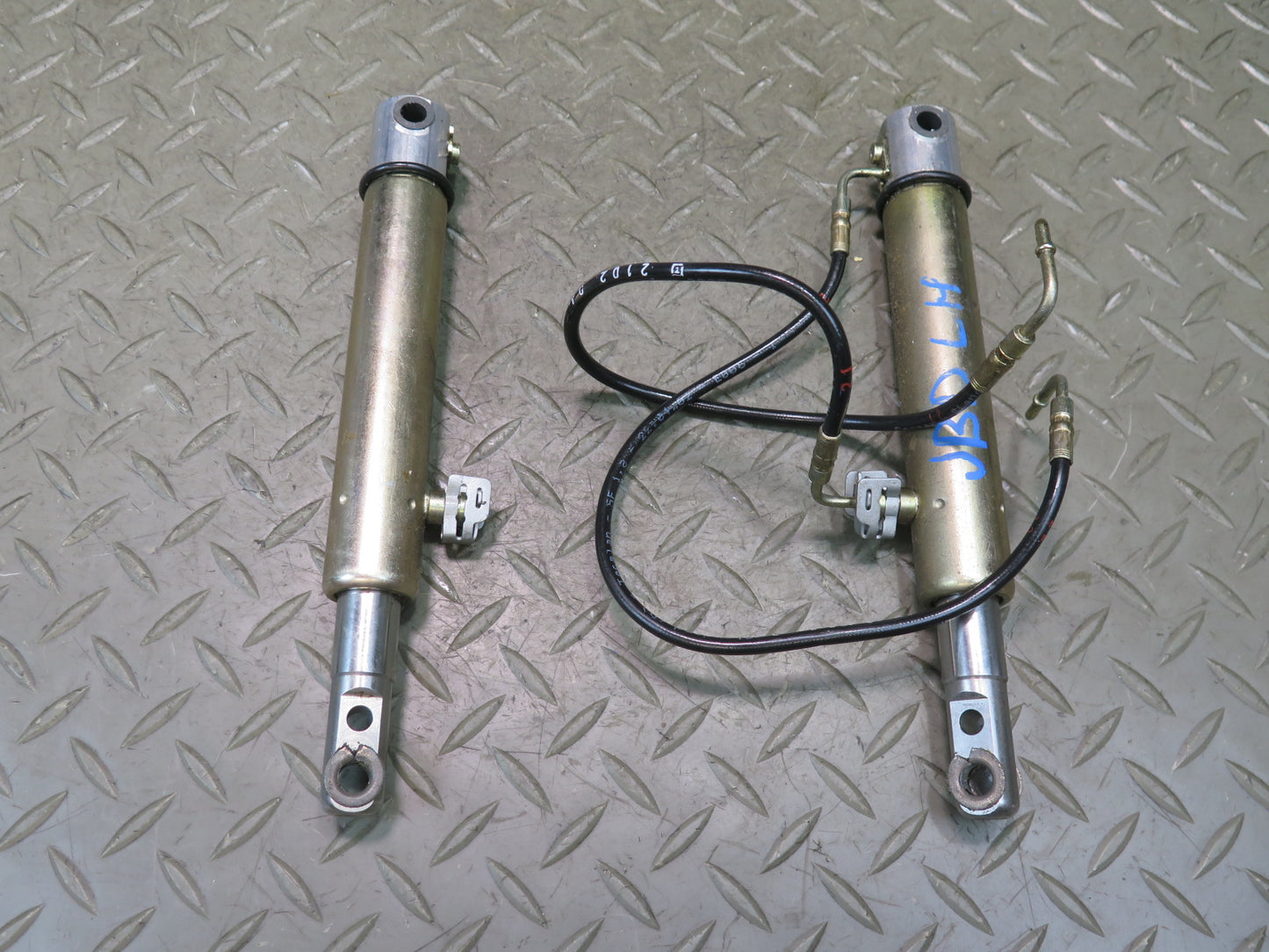 01-06 BMW E46 330Ci Convert Set of 4 TOP Hydraulic Cylinder w Hose Line Set OEM