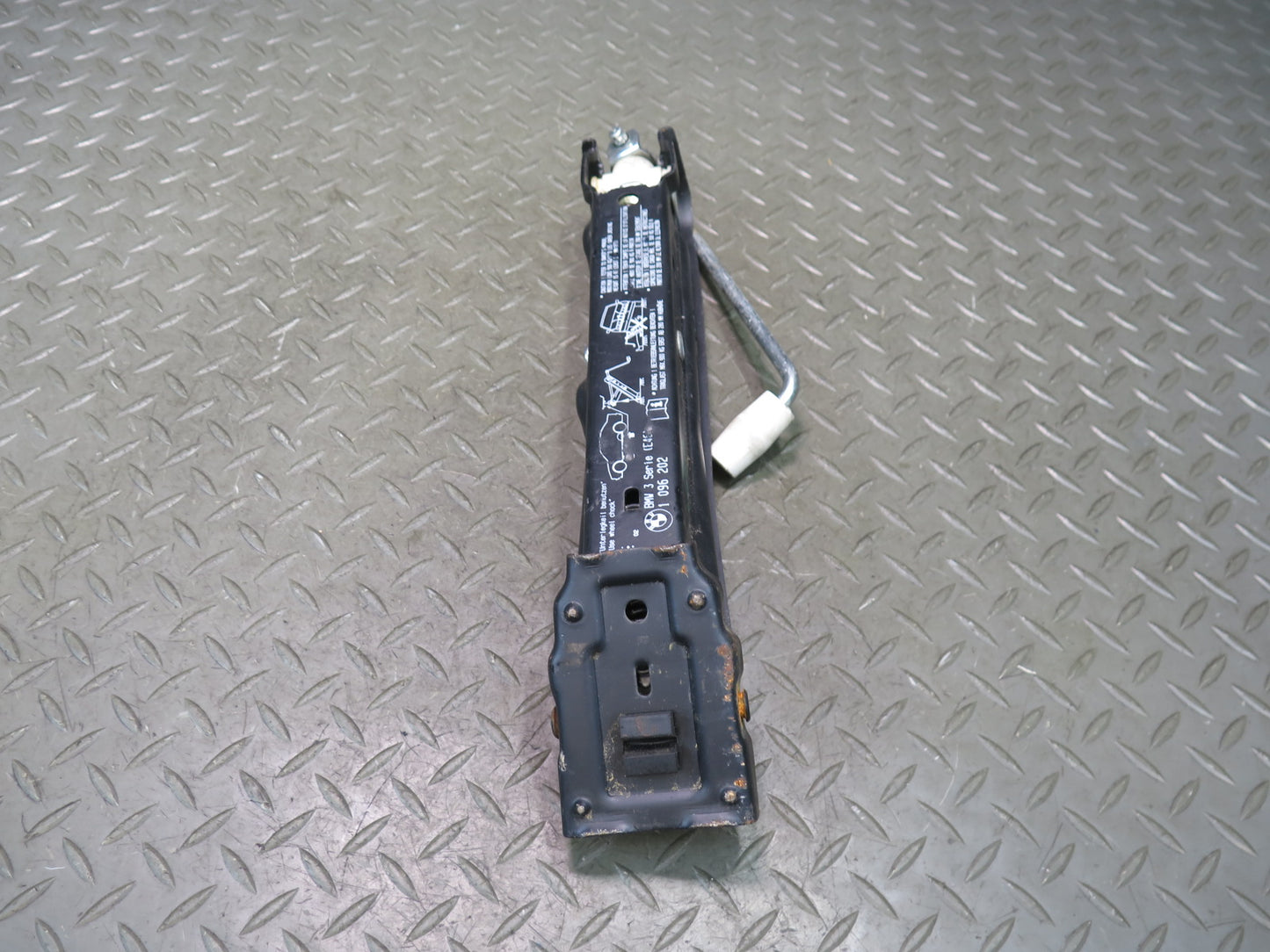 01-06 BMW E46 330i Emergency Spare Tire Lift Jack 1096202 OEM