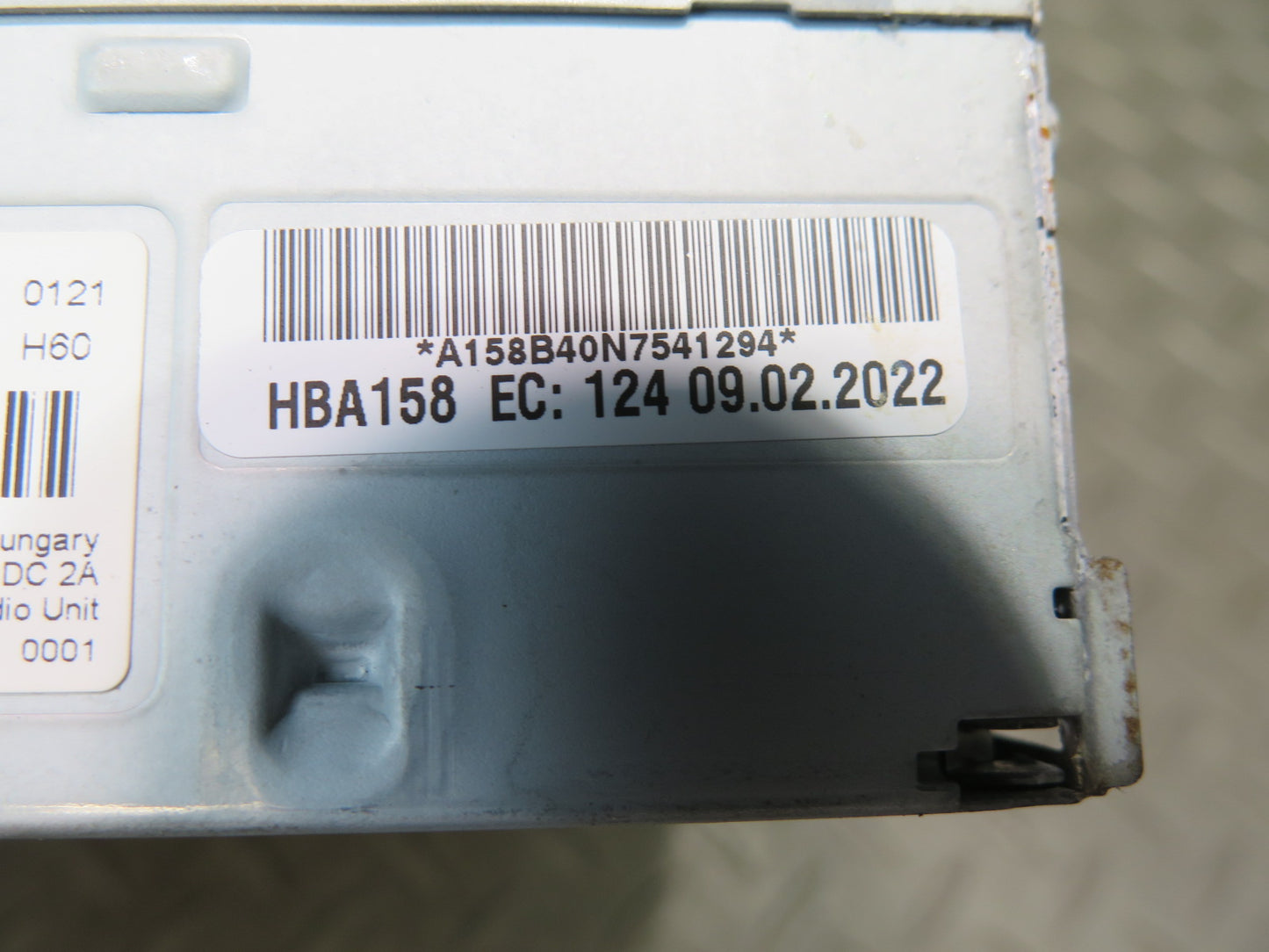 2013 Audi A5 S5 RS5 8F7 Trunk Radio Reciever Control Module 4G0035080E OEM