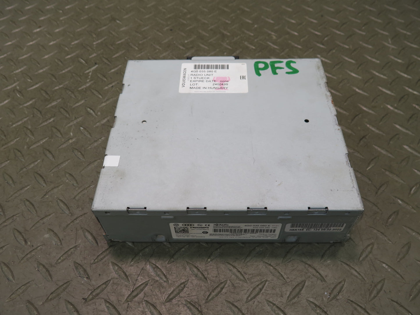 2013 Audi A5 S5 RS5 8F7 Trunk Radio Reciever Control Module 4G0035080E OEM