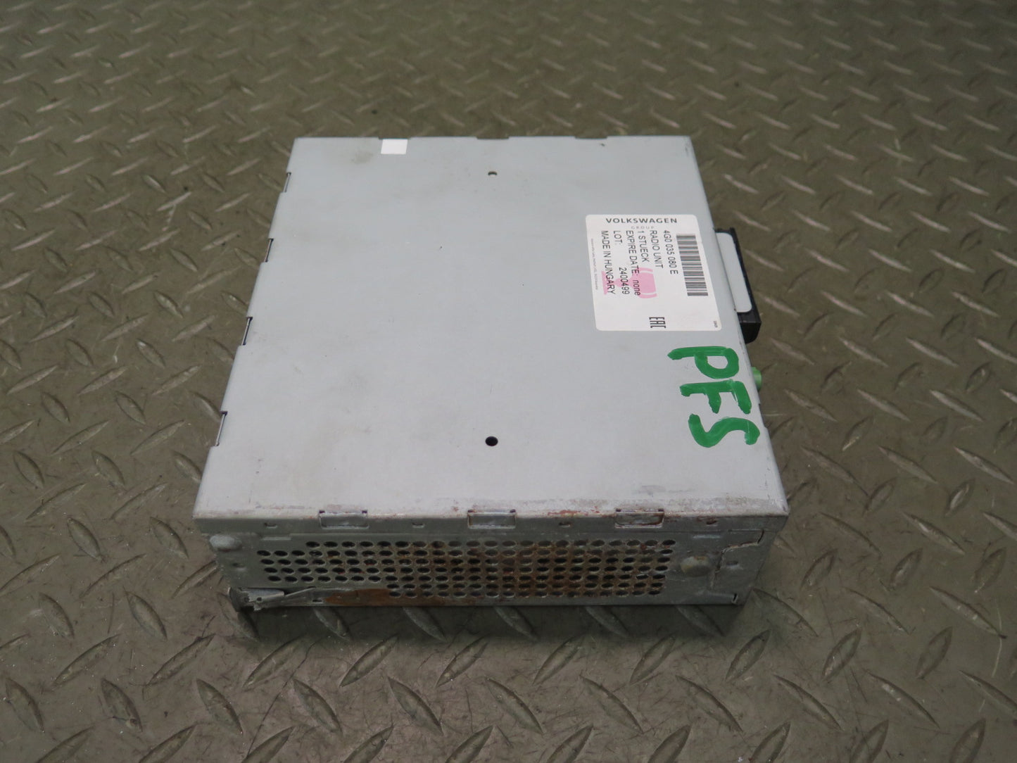 2013 Audi A5 S5 RS5 8F7 Trunk Radio Reciever Control Module 4G0035080E OEM