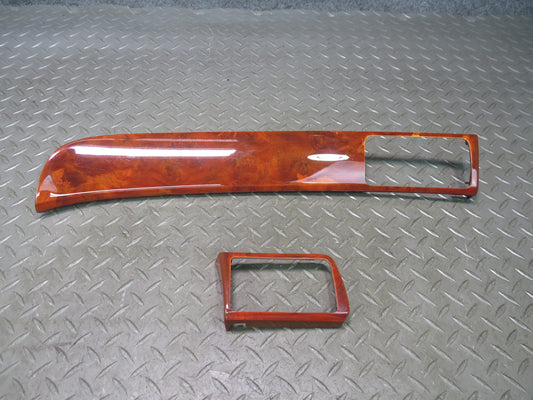 01-06 Lexus UCF30L LS430 Set of 2 Front Dash Air Vent Wood Trim Bezel Panel OEM