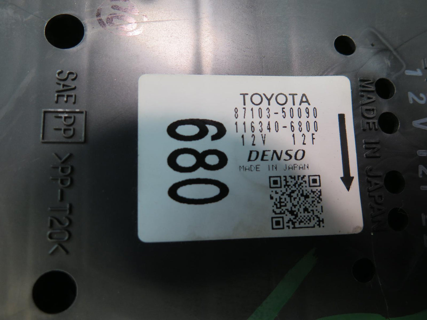 04-06 Lexus UCF30L LS430 A/C Heater Blower Motor Fan 87130-50090 OEM