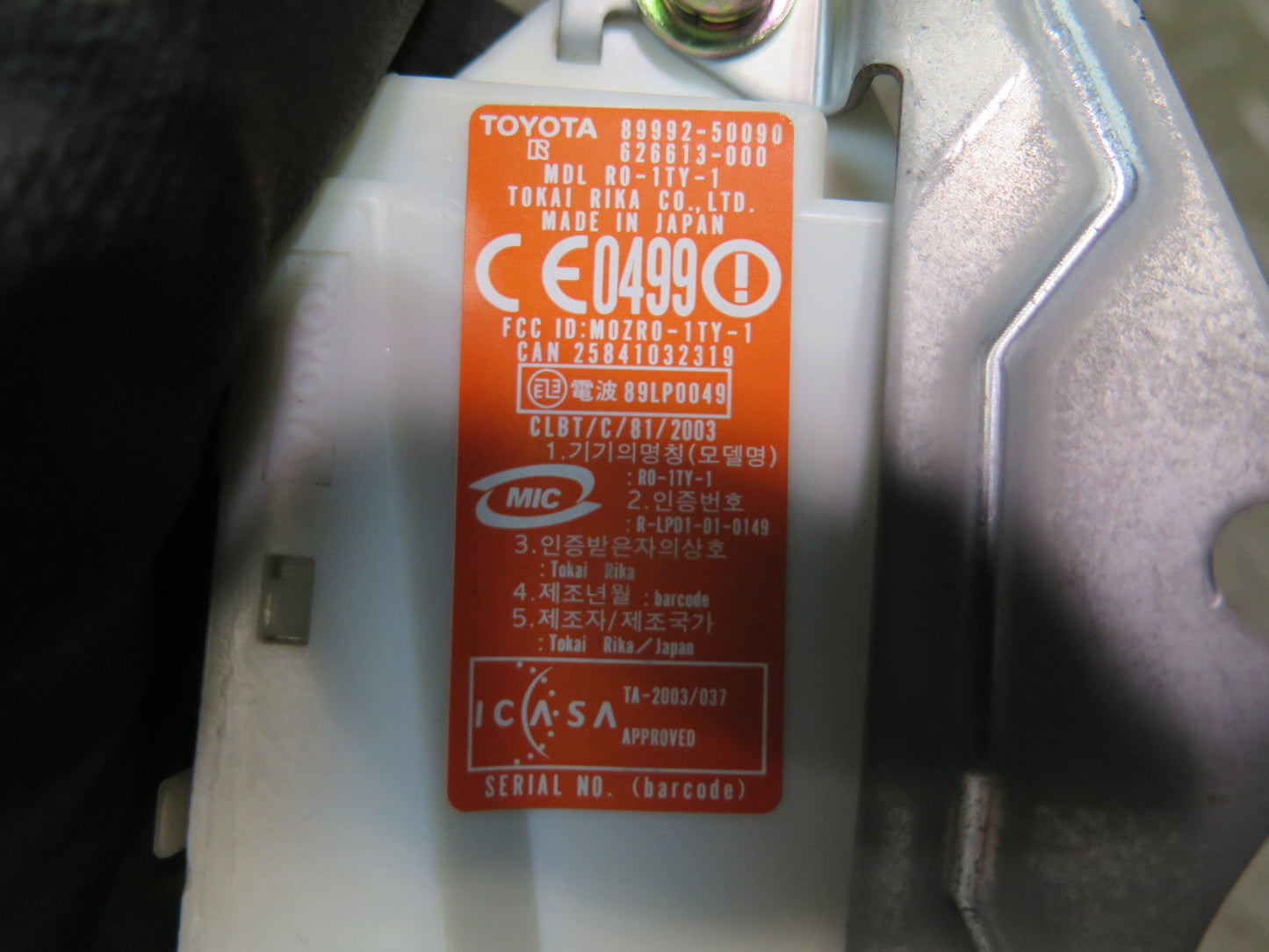 04-06 Lexus UCF30L LS430 Indoor Smart KEY Oscillator Module Unit 89992-50090 OEM