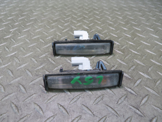 01-06 Lexus UCF30L LS430 Set of 2 Rear Trunk License Plate Light Lamp OEM