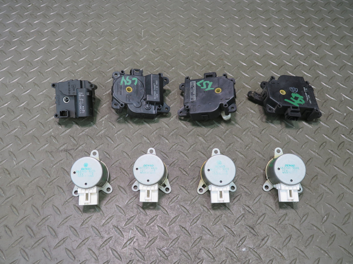 01-06 Lexus UCF30L LS430 Set of 8 A/C Heater Flap Door Actuator Motor OEM