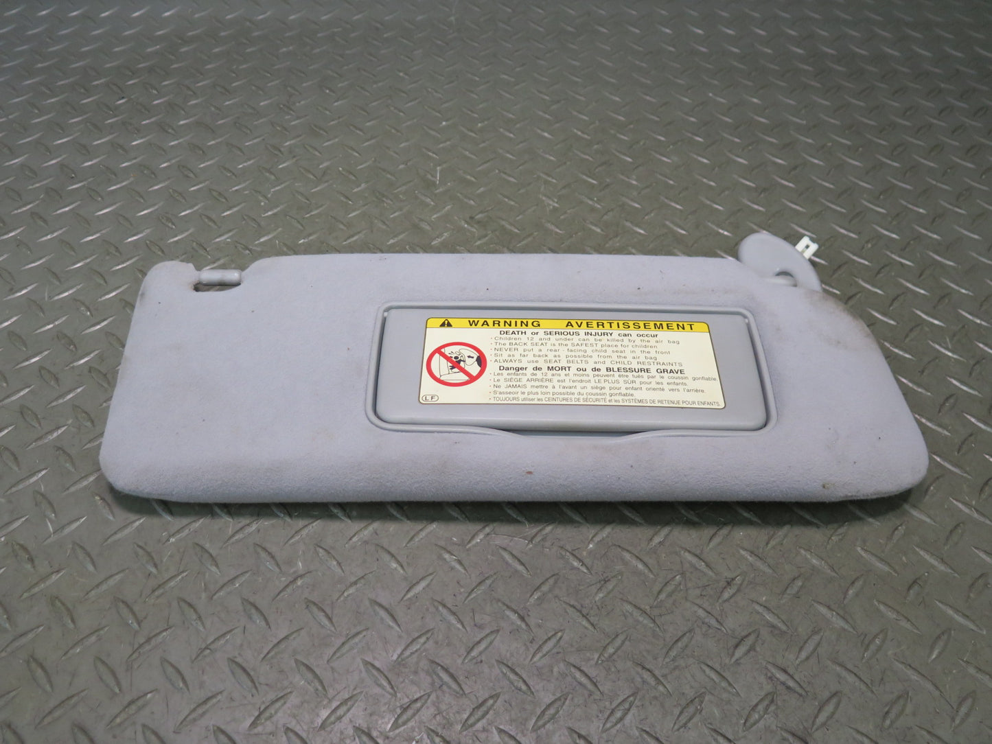 01-06 Lexus UCF30L LS430 Set of 2 Front Left & Right Sun Visor OEM