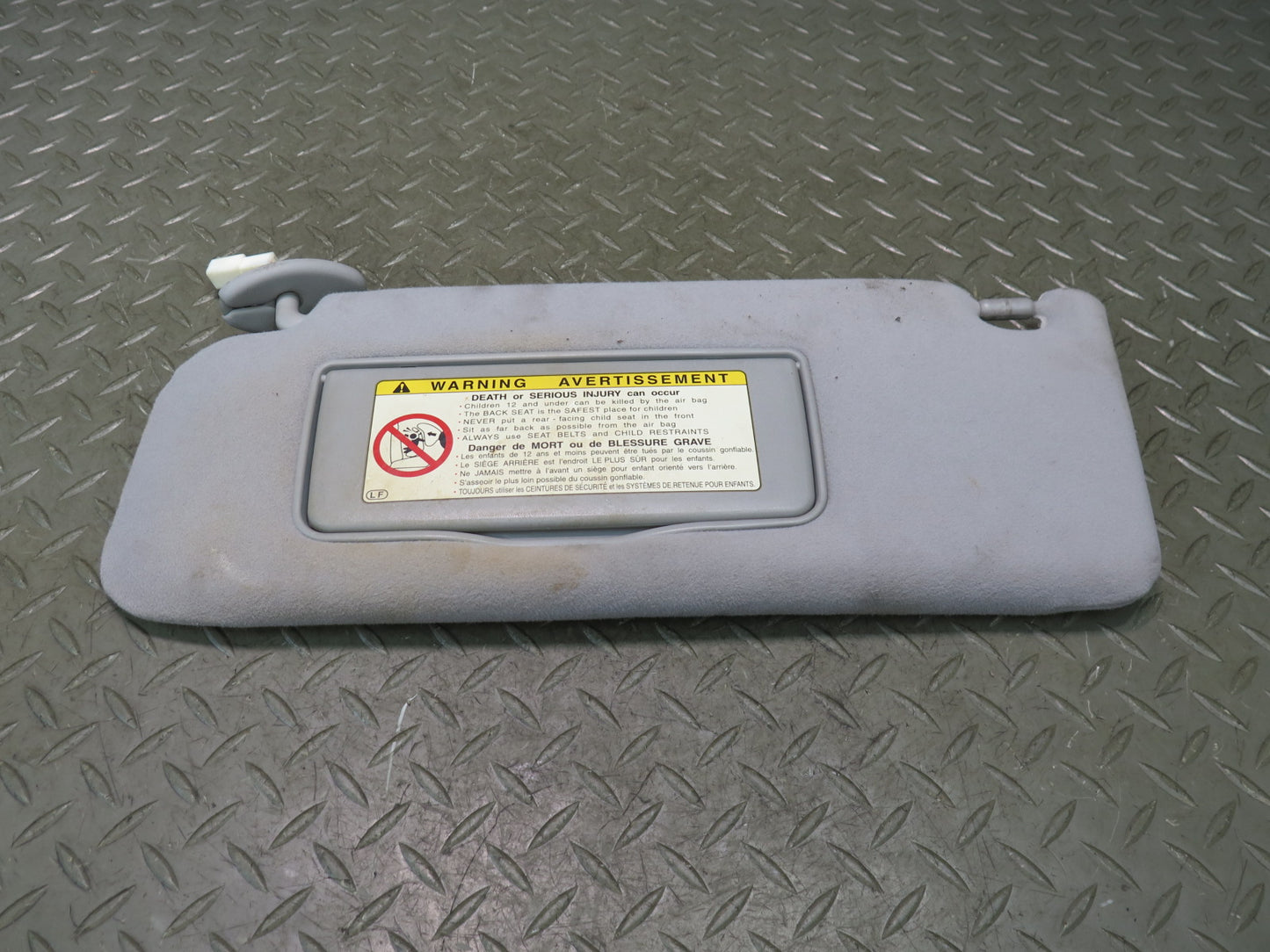 01-06 Lexus UCF30L LS430 Set of 2 Front Left & Right Sun Visor OEM