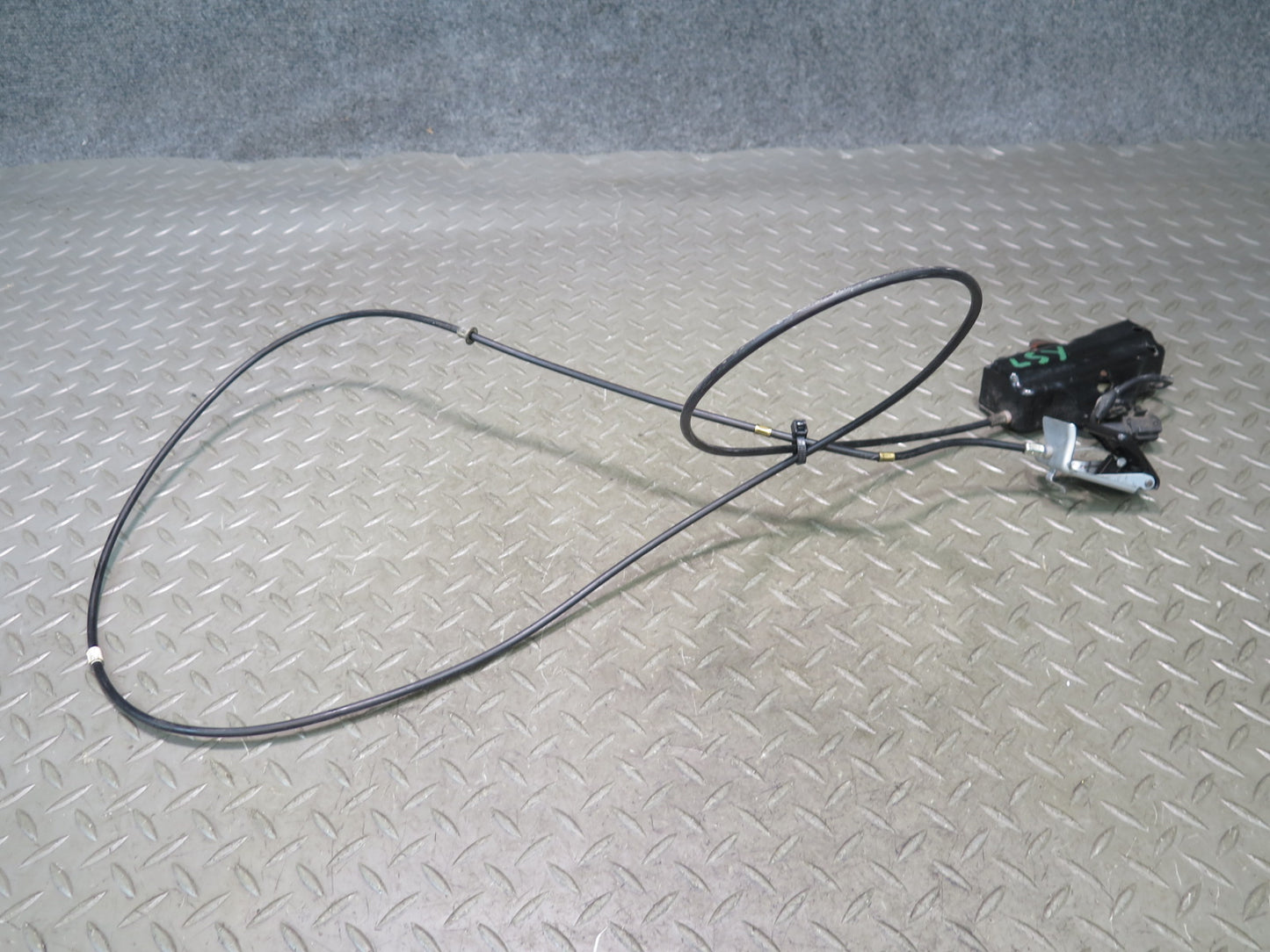 01-06 Lexus UCF30L LS430 Front Hood Lock Latch Cable Handle Set OEM