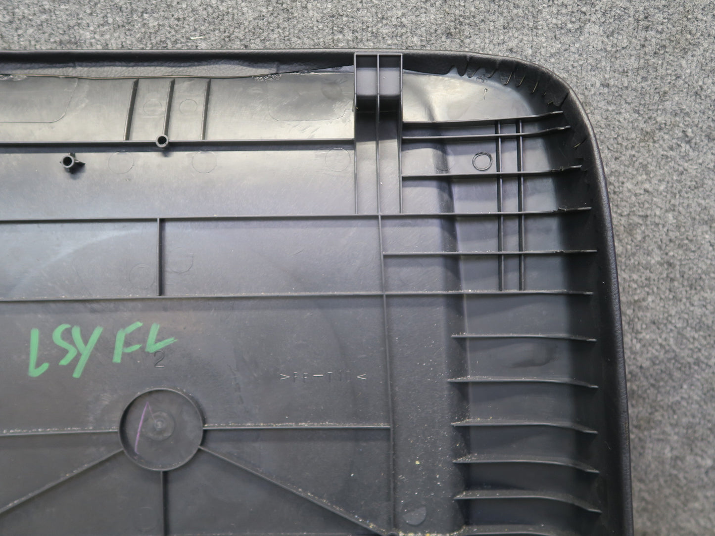 04-06 Lexus UCF30L LS430 Front Left Seat Back Trim Panel Black OEM