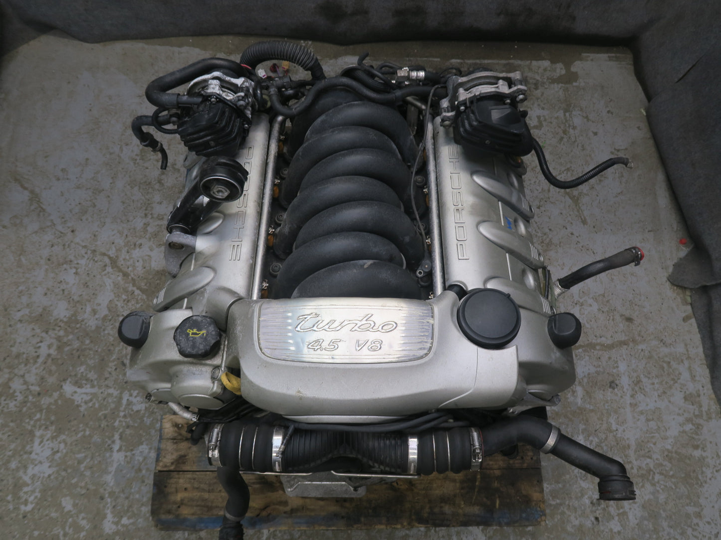 04-06 Porsche Cayenne 955 Turbo 4.5 M48.50 AWD VIN C 5th Digit Engine Motor 119k