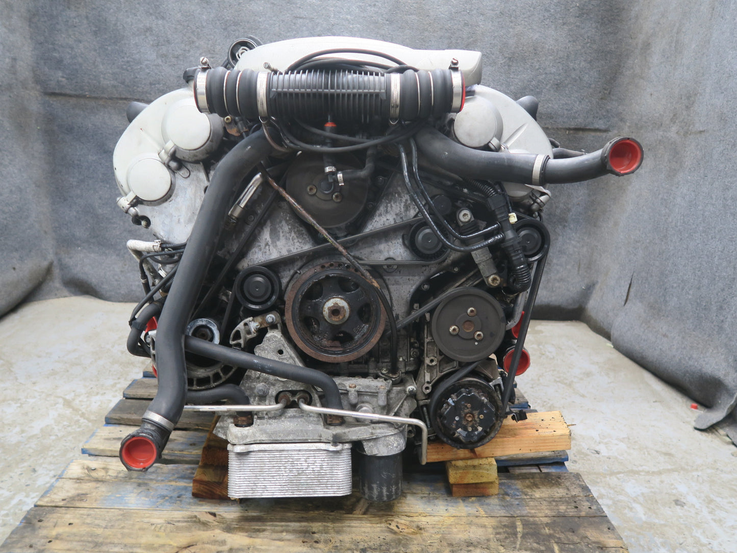04-06 Porsche Cayenne 955 Turbo 4.5 M48.50 AWD VIN C 5th Digit Engine Motor 119k