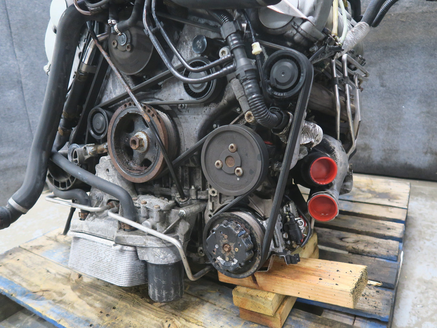 04-06 Porsche Cayenne 955 Turbo 4.5 M48.50 AWD VIN C 5th Digit Engine Motor 119k