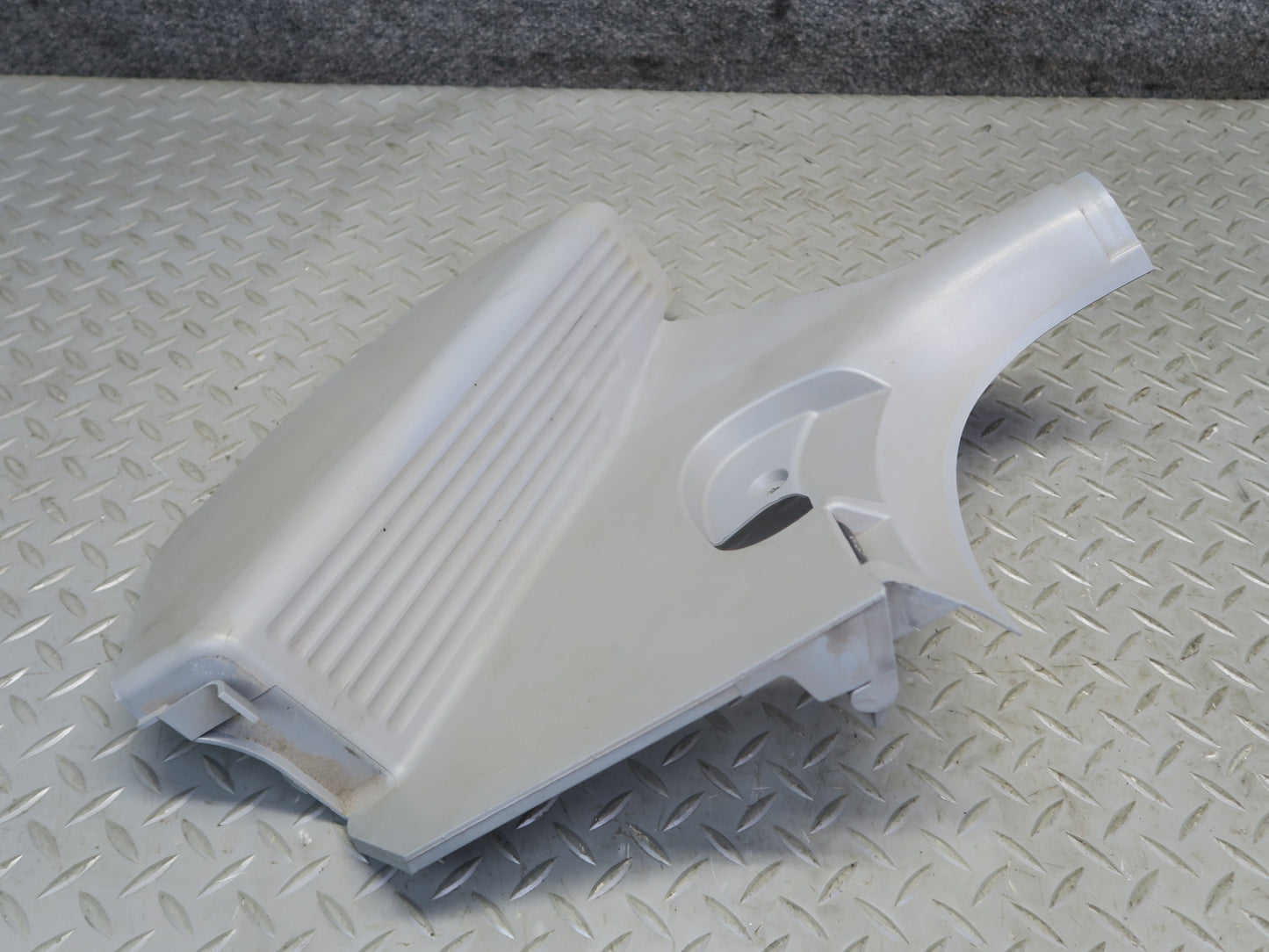 01-06 BMW E46 330ci Coupe Conv Left Footrest Right Kick Trim Panel Set Gray OEM
