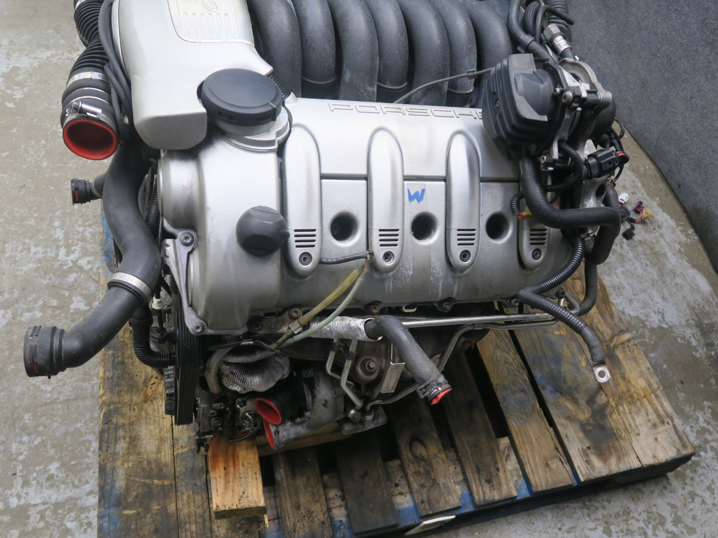 04-06 Porsche Cayenne 955 Turbo 4.5 M48.50 AWD VIN C 5th Digit Engine Motor 119k