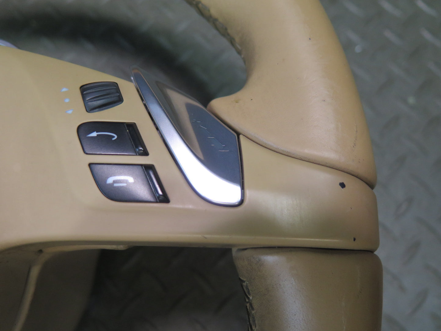 2010-2016 Porsche Panamera 970 Leather Wood Heated Steering w Controls