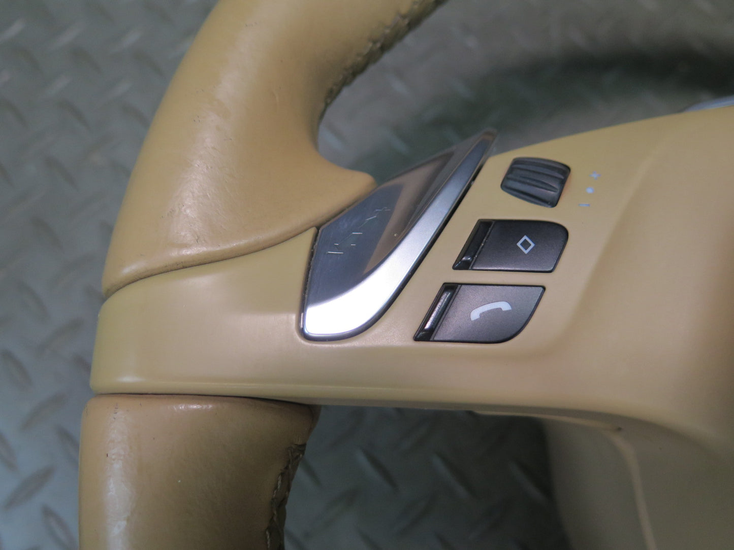 2010-2016 Porsche Panamera 970 Leather Wood Heated Steering w Controls