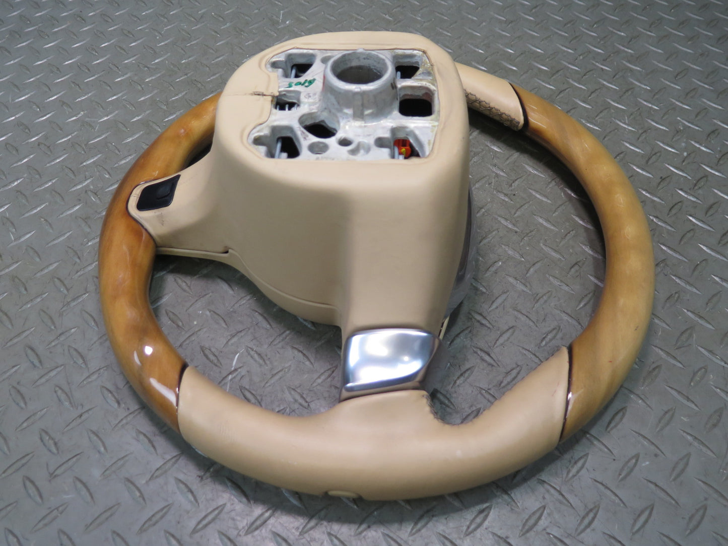 2010-2016 Porsche Panamera 970 Leather Wood Heated Steering w Controls
